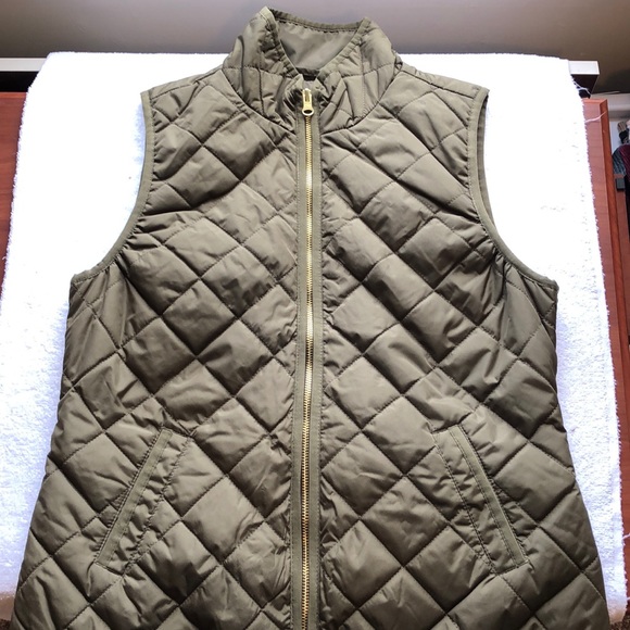 Old Navy Jackets & Blazers - Hunter Green Quilted Vest | Old Navy